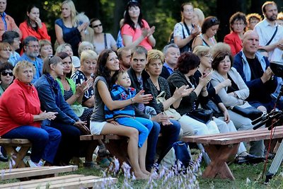 Žagarės vyšnių festivalio akimirka