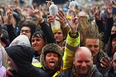 Festivalio „Glastonbury“ lankytojų stilius