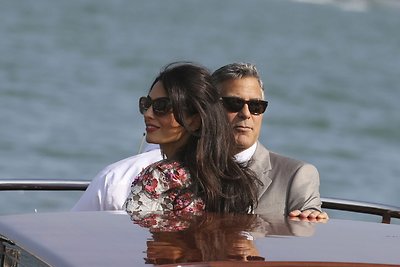  George'as Clooney ir Amal Alamuddin 