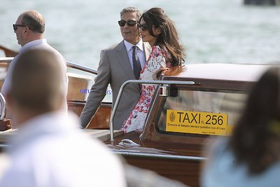  George'as Clooney ir Amal Alamuddin 