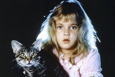 Drew Barrymore vaikystėje, 1985 m.