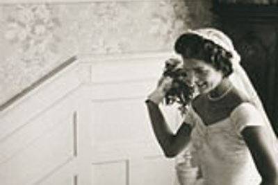 Jacqueline Kennedy per vestuves, 1953 m. 