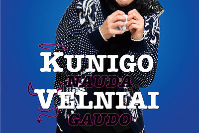 Filmo „Kunigo naudą velniai gaudo“ plakatas