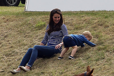 Kate Middleton ir princas George'as