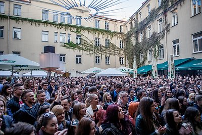 „Beissoul & Einiaus“ koncerto Vilniuje akimirka