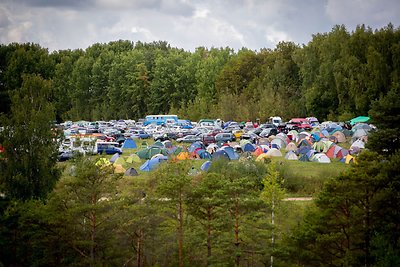 Festivalio „Mėnuo Juodaragis“ akimirka