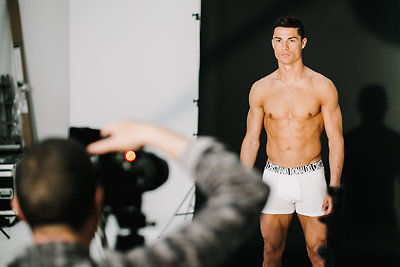 Cristiano Ronaldo fotosesija naujai „CR7“ apatinių kolekcijai