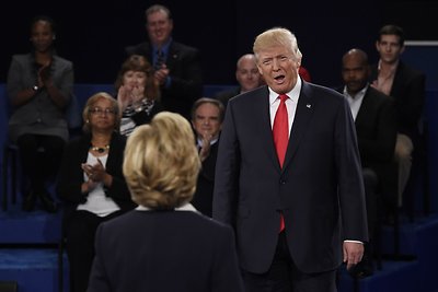 Donaldo Trumpo ir Hillary Clinton antrieji debatai