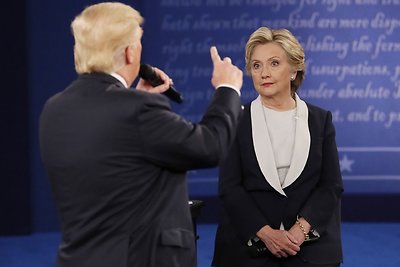 Donaldo Trumpo ir Hillary Clinton antrieji debatai