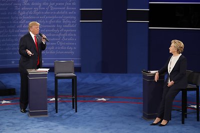 Donaldo Trumpo ir Hillary Clinton antrieji debatai