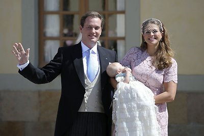 Švedijos princesės Madeleine ir Christopherio O'Neillo dukros krikštynos