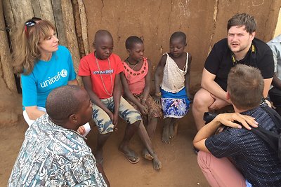 Virginija Kochanskytė ir Merūnas Vitulskis Mozambike