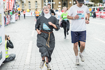 Vilniaus maratone – vienuolė iš Prancūzijos