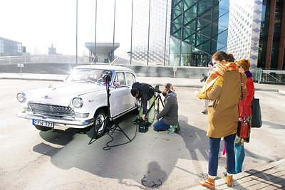 Laidos „Pašėlusios močiutės“ fotosesija ir klipo filmavimas