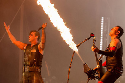 Grupės "Rammstein" vokalistas Till Lindemannas