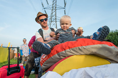 Glastonberio festivalis Didžiojoje Britanijoje