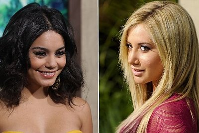 Ashley Tisdale ir Vanessa Hudgens formą palaiko šokdamos pagal Beyonce muziką