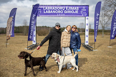 Labradorų ėjimas Labanoro girioje 2025