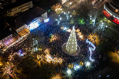 Druskininkų Kalėdų eglutės įžiebimas