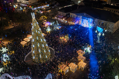 Druskininkų Kalėdų eglutės įžiebimas