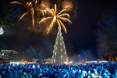 Druskininkų Kalėdų eglutės įžiebimas