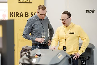 Naujame „Karcher“ centre Klaipėdoje pristatyti moderniausi valymo sprendimai