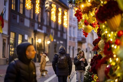 Vilnius pasipuošė šventėms