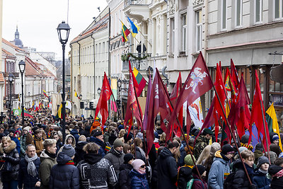 Šventinė jaunimo eisena „Lietuvos valstybės keliu“