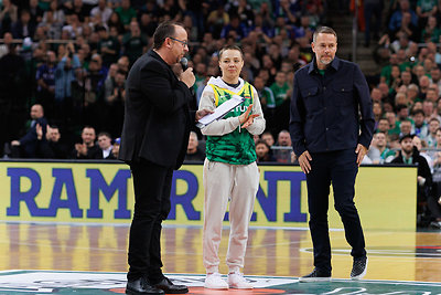 Rožė Namajunas „Žalgirio“ rungtynėse