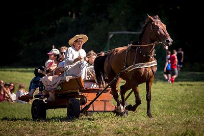 Festivalio „Mėnuo juodaragis“ akimirka