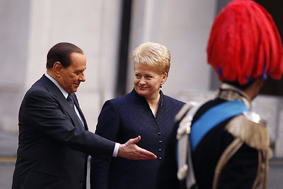 Silvio Berlusconi ir Dalia Grybauskaitė