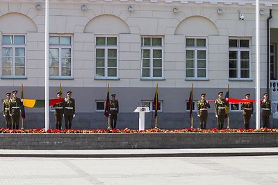 Vėliavų pakėlimo ceremonija 