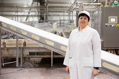 „Rivona“ pieninės produktų gamybos vadovė Laima Balionienė