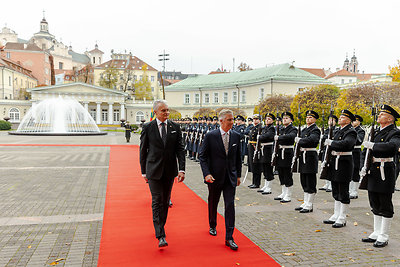 Gitanas Nausėda ir Belgijos Karalius Pilypas