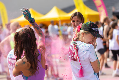 „The Color Run“ bėgimas Vingio parke