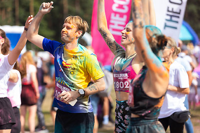 „The Color Run“ bėgimas Vingio parke