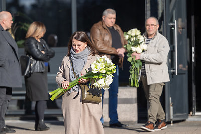 Išlydimas amžinam poilsiui fotografas Raimundas Adžgauskas