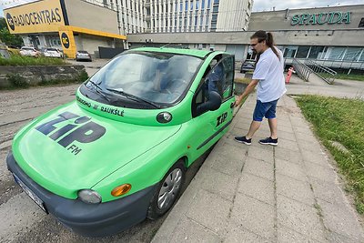 „Fiat Multipla“ automobilį laimėjo Vaidas Sakalauskas