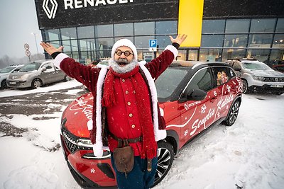 Senelis Kalėda roges iškeitė į stilingą ratuotį