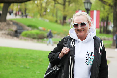 Inga Norkutė prieš gimtadienį išvyko į Rygą