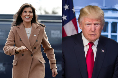 N.Haley – moteris, metusi iššūkį D.Trumpui: „Negi norite, kad dėl Baltųjų rūmų varžytųsi 80-mečiai?“