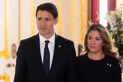 Justinas Trudeau su žmona Sophie