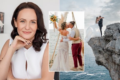 Inga Čyžienė ir jos organizuotos vestuvės