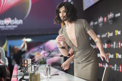 Conchita Wurst Vienoje sulaukė žadą atėmusios staigmenos