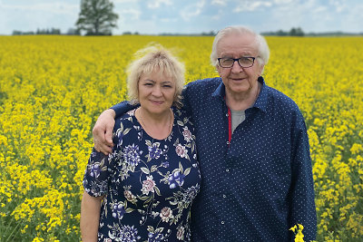 Kadaise populiaraus ansamblio „Armonika“ lyderis Stasys Liupkevičius asmeninę laimę rado Kupiškyje