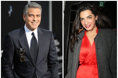 Pamatykite įspūdingą sužadėtuvių žiedą, kurį George'as Clooney įteikė teisininkei Amal Alamuddin