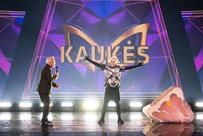 TV projektas „Kaukės“. Atidengta „Lašinių“ kaukė