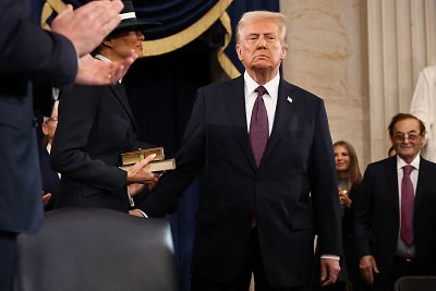 Donaldas Trumpas prisaikdintas 47-uoju JAV prezidentu