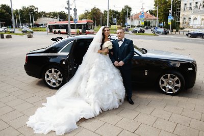 Renatos ir Martino Skripin vestuvių akimirka / Dariaus Kučio nuotr.