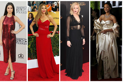 Beyonce, Selena Gomez, Sofia Vergara, Jennifer Lawrence ir Rihanna